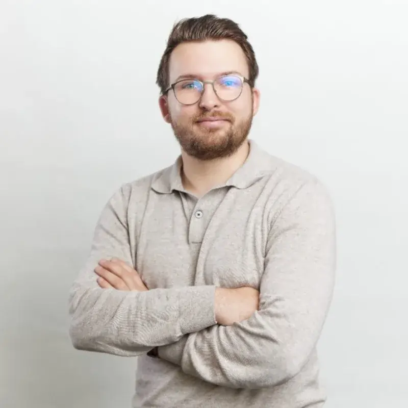Portrait of Amaury Lapaque, fullstack developer at Arlioz